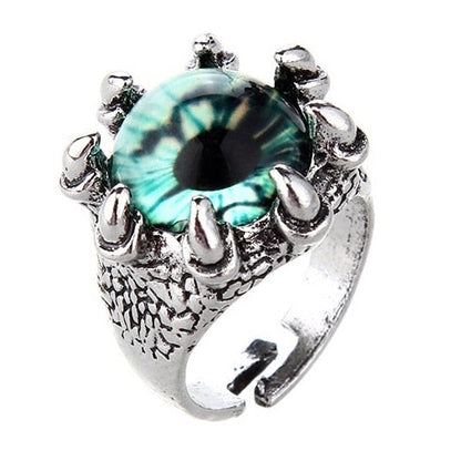 sengpan Cheap Items Goth Punk Vintage Rings For Man Women Panthere Snake Portrait Evil Eye Nightclub DIY Ring Set Slytherin Jewelry