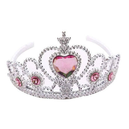 sengpan Christmas gifts ideas New Princess Crown Headwear Hair Ornament Baby Girls Fashion Plastic Hair Accessories Children Kids Photo Prop Headband