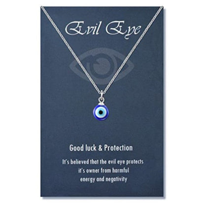 sengpan gifts hot sale new Antique 25MM 30MM 35MM Deep Sea Blue Evil Eye Pendant Necklace Turkish Blue Eye Choker Glass Eye Leather Rope Chain Jewelry Gift