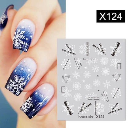 sengpan Christmas gifts ideas Harunouta Ink Blooming Marble Water Decals Flower Leaves Transfer Sliders Paper Abstract Geometric Lines Nail Stickers Watermark