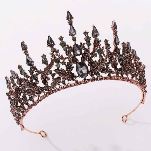 sengpan bridal jewelry for wedding New Vintage Baroque Headbands Crystal Tiaras Crowns Bride Noiva Headpieces Bridal Wedding Party Hair Jewelry for Women