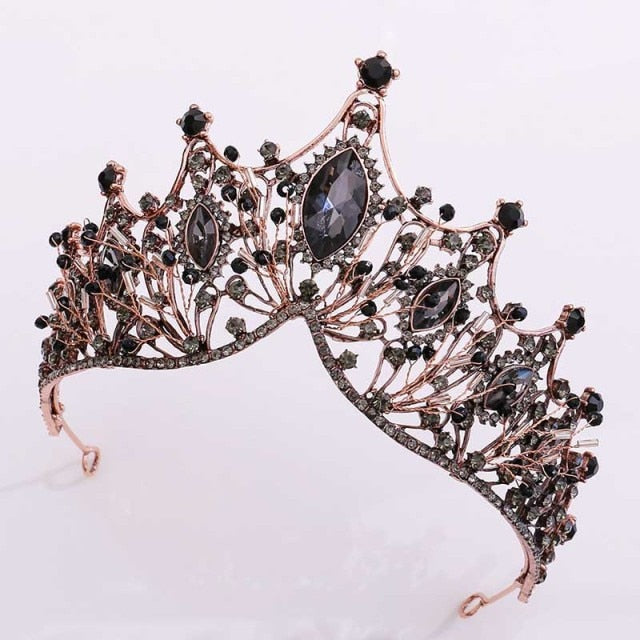 sengpan bridal jewelry for wedding New Vintage Baroque Headbands Crystal Tiaras Crowns Bride Noiva Headpieces Bridal Wedding Party Hair Jewelry for Women