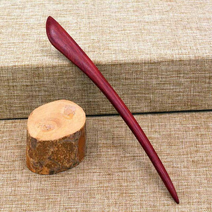 sengpan Christmas gifts ideas 1pc Red Sandalwood Hair Pins Hair Sticks Wood Animal Bird Phoenix Hairpins Headpiece Women Headwear Hair Accessories JL