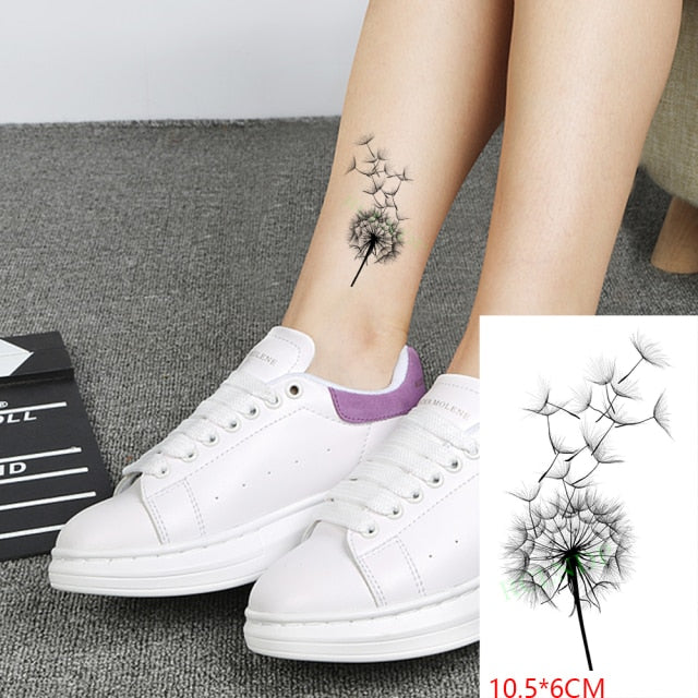 sengpan Waterproof Temporary Tattoo Sticker Flame Love Heart Flower Star Element Body Art Fake Tatto Flash Tatoo on finger for Men Women