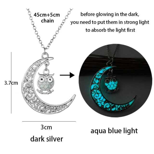 sengpan Christmas wishlist Luminous Glowing Arrow Pendant Necklace Knight Spear Necklace Glow In The Dark Pike Necklace for Women Men Halloween Gift