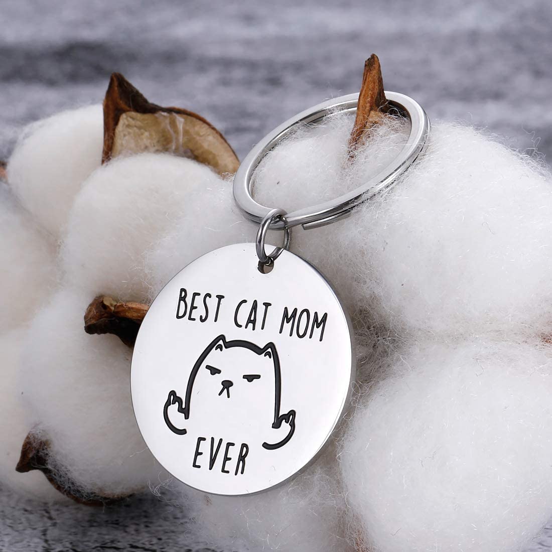 sengpan Christmas wishlist Pet Memorial Christmas Valentine Day Keychain Gift for Boys Girls Cat Lovers Birthday Key Ring Gifts for Women Men BFF Pet Owner