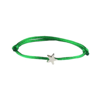 sengpan Lucky Red Rope Bracelet Couple Simplicity Adjustable Five Pointed Star Charm Bracelets for Women Men Bracelet Friendship Jewelry