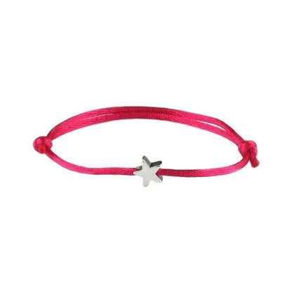 sengpan Lucky Red Rope Bracelet Couple Simplicity Adjustable Five Pointed Star Charm Bracelets for Women Men Bracelet Friendship Jewelry