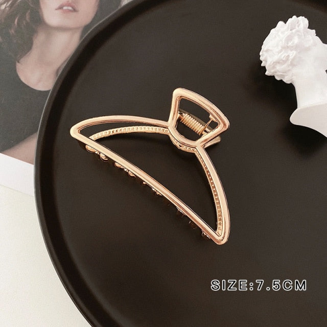 sengpan Christmas gifts ideas Fashion Women Hair Clips Bath Crab Korean Unique Design Hairpins Barrette Headwear for Girls Fashion Hair Accessories Gift