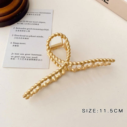 sengpan Christmas gifts ideas Fashion Women Hair Clips Bath Crab Korean Unique Design Hairpins Barrette Headwear for Girls Fashion Hair Accessories Gift