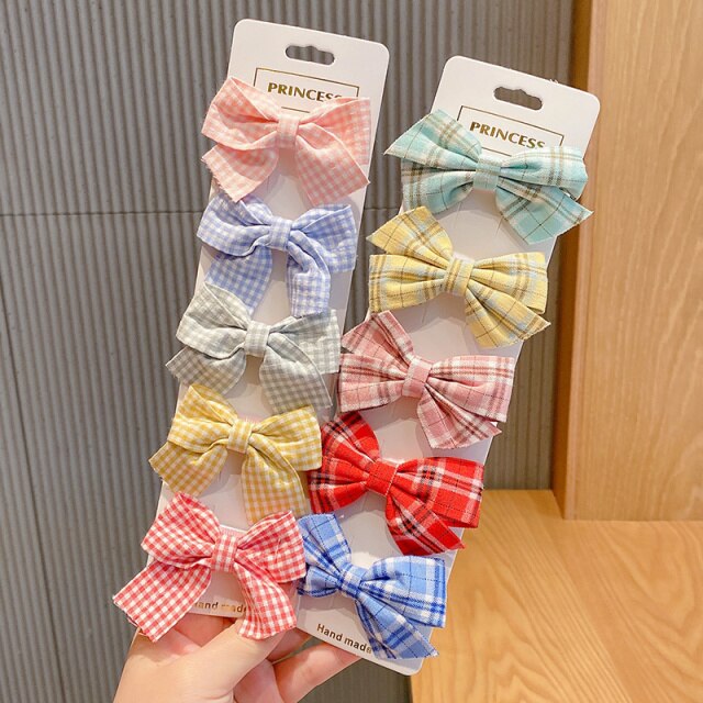 sengpan gifts for her High quality girls bow hair accessories children's hairpins summer new side bangs clip broken hair hairpin woman jewelry