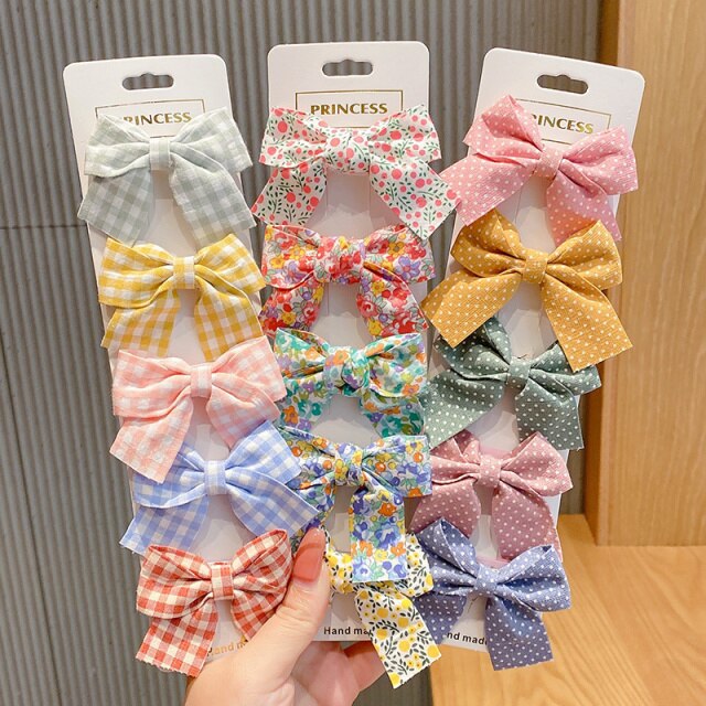 sengpan gifts for her High quality girls bow hair accessories children's hairpins summer new side bangs clip broken hair hairpin woman jewelry