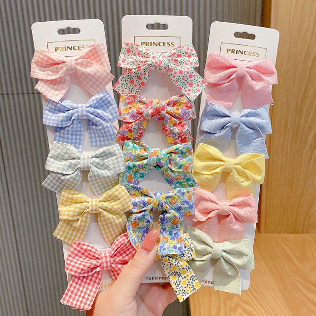 sengpan gifts for her High quality girls bow hair accessories children's hairpins summer new side bangs clip broken hair hairpin woman jewelry