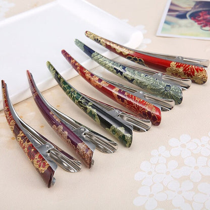 sengpan Christmas gifts ideas 3pcs/lot Beautiful Vintage Duckbill Hair Clip Claws For Women Barrettes Headwear Fashion Hair pin Clamp Headdress Accessories