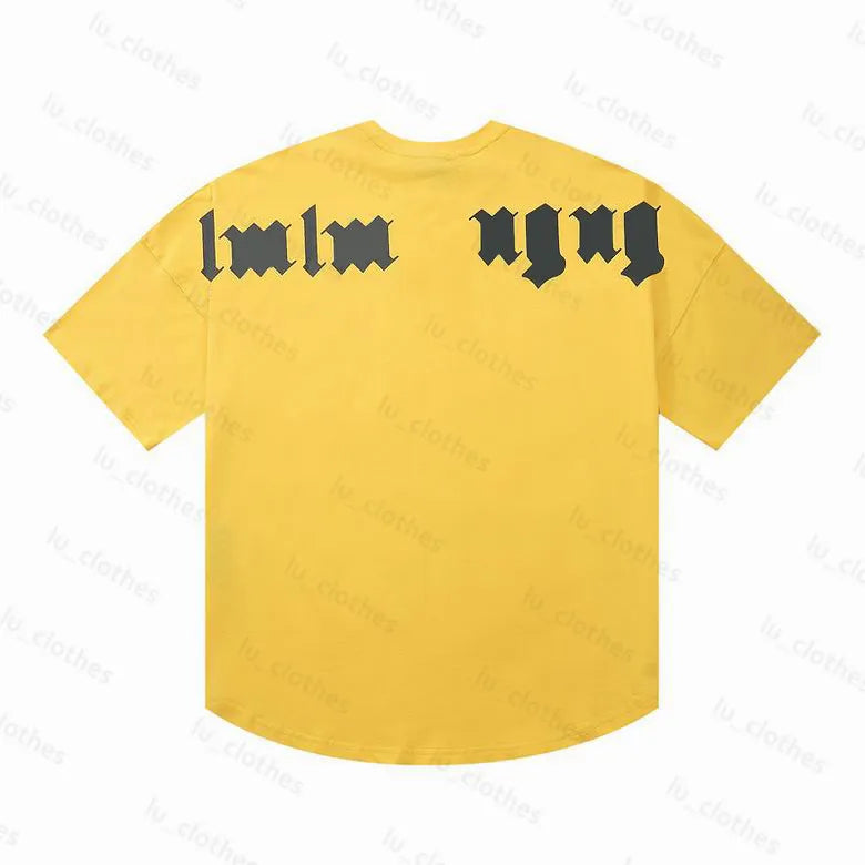 Tees Tshirt Fashion new Mens Womens Designers T Shirts Long Sleeve Palms Tops Luxurys Letter Tshirts Clothing Short Sleeved summer