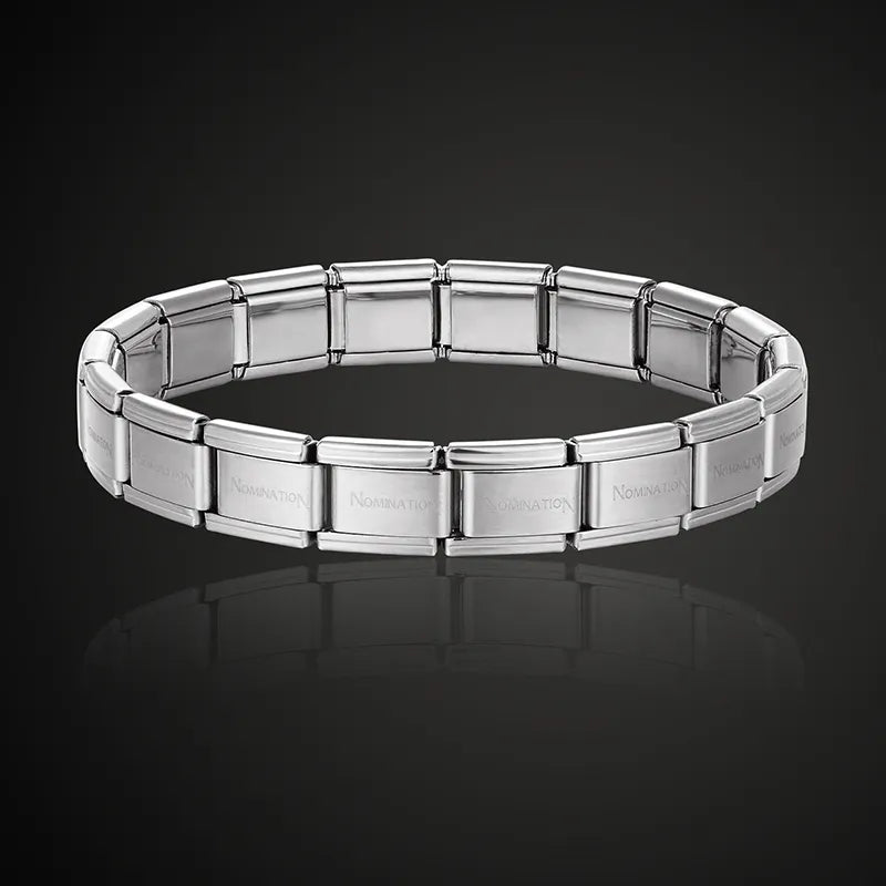 Stainless Steel Bracelet Letter And Stretch Fashion Bangle For Everybody Nomination Jewelry Style6752932